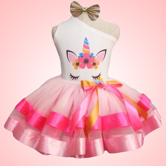 Unicorn birthday outfit for 7 best sale year old