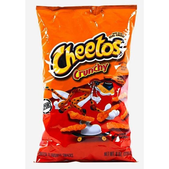 Cheetos Puffs Cheese Flavored Snacks, Flamin' Hot Flavored, 8 Oz