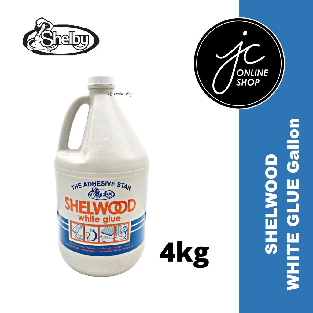 Shelwood White Glue 4kg (Gallon)