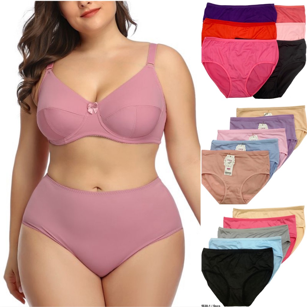 Plus Size Plain Panties 28-42 Underwear For Women, WILLING PH