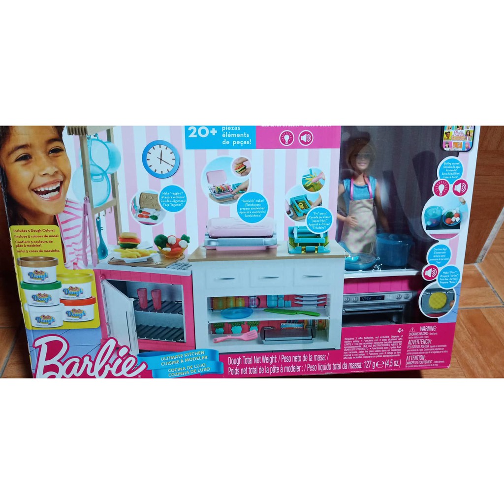 Barbie ultimate deals kitchen set