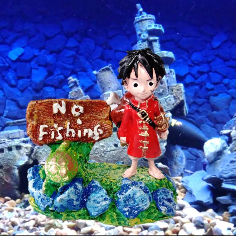 One piece aquarium decorations sale