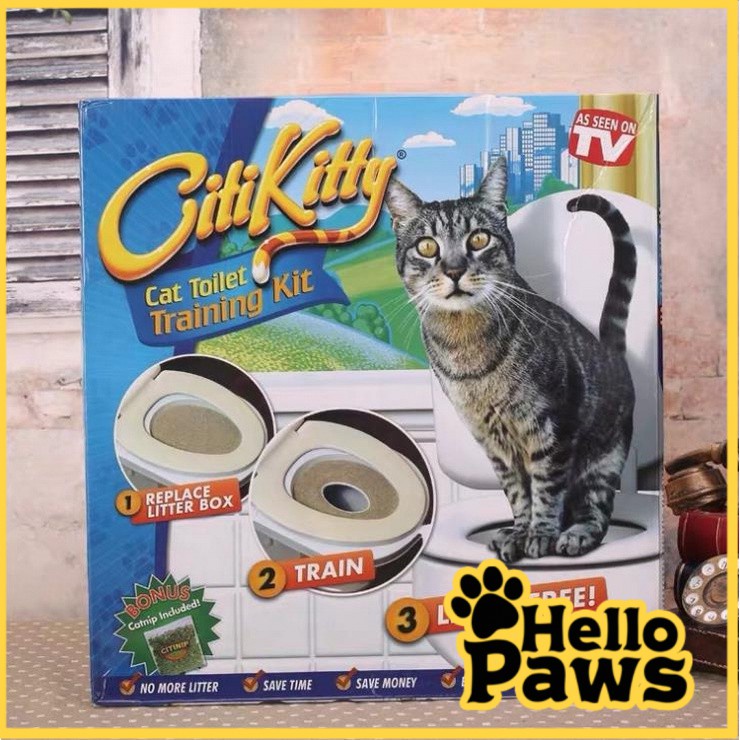 CitiKitty Cat Toilet Training Kit — Kibbles Biscuits, 57% OFF