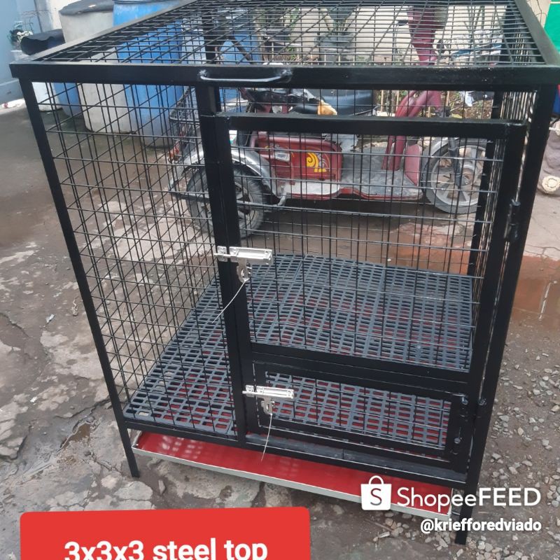 3x3 dog outlet cage