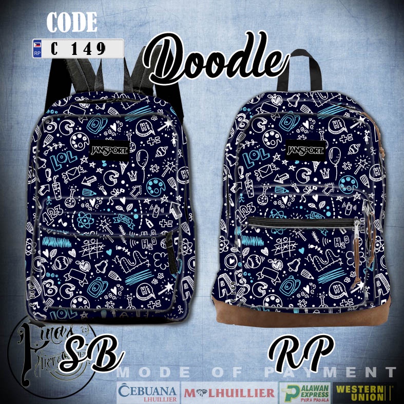 Jansport on sale doodle backpack