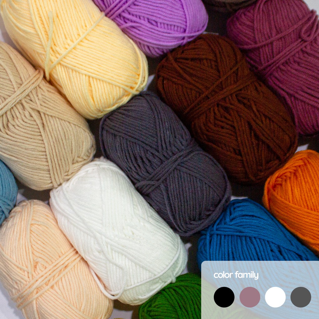 1 Roll Of 100g Milk Fiber Blended Yarn Ball, Polyester Blended