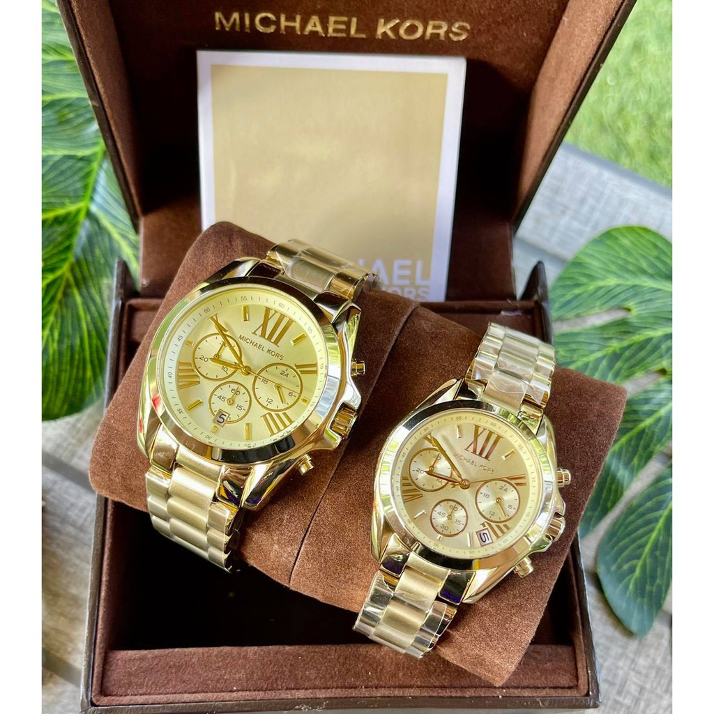 MK Michael Kors Bradshaw Gold Shopee Philippines