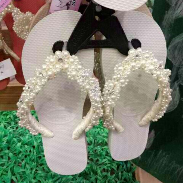 Beaded outlet slippers designs