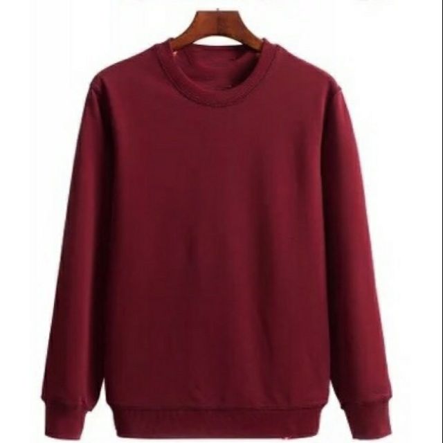 Plain clearance maroon sweatshirt