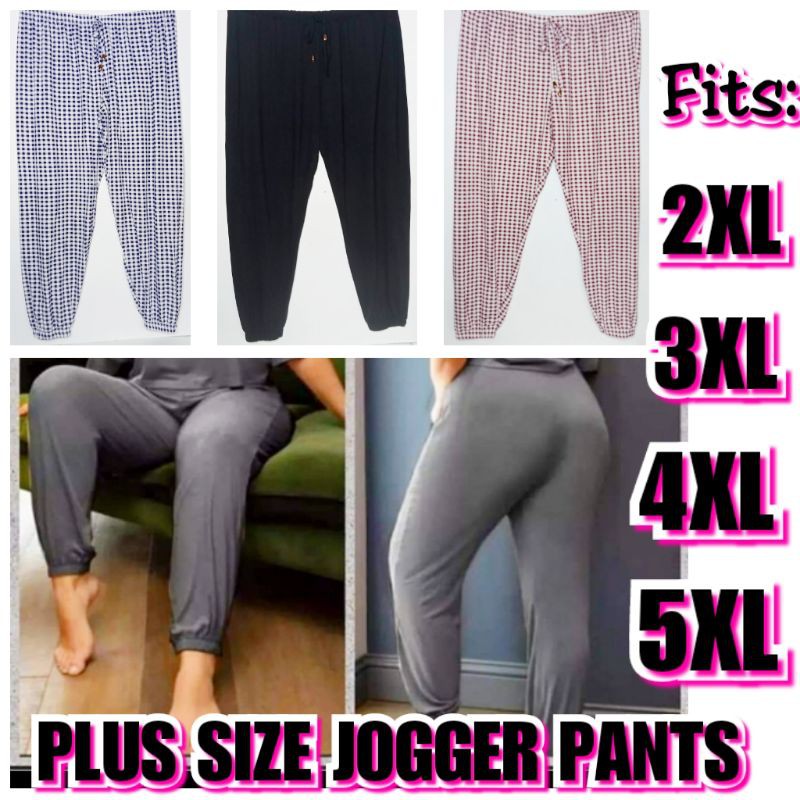 Shop jogging pants women plus size for Sale on Shopee Philippines