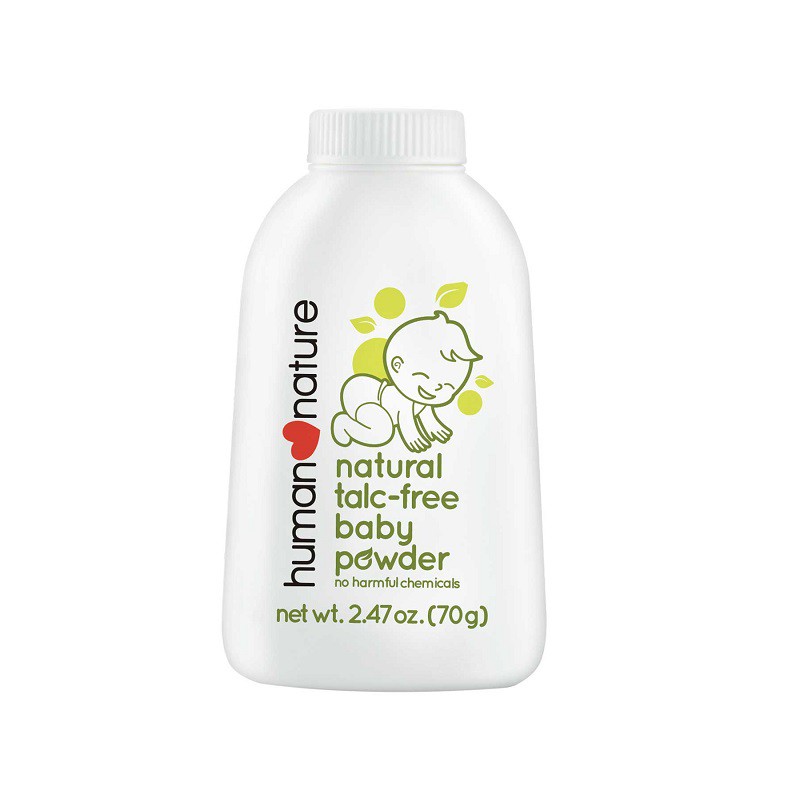 Talc-Free Organic Baby Powder  Naturally Absorbs Moisture