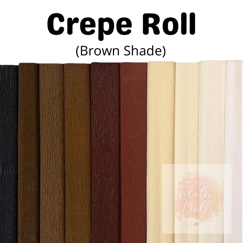 Premium Crepe Paper Roll Green shade