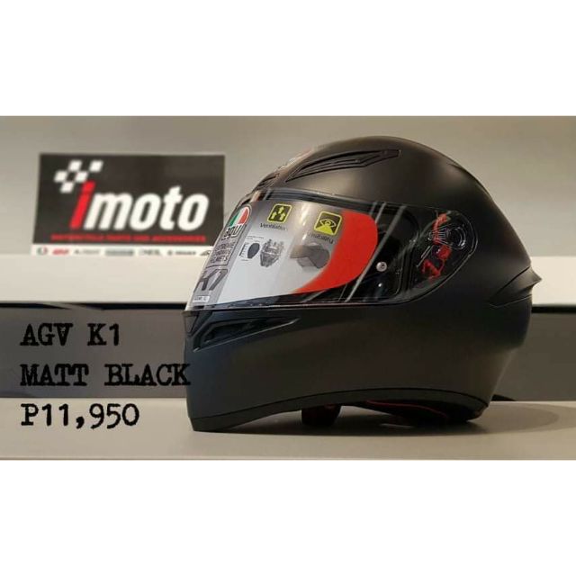 Agv k1 hot sale matte black