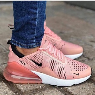 Air max 270 flyknit clearance women's pink