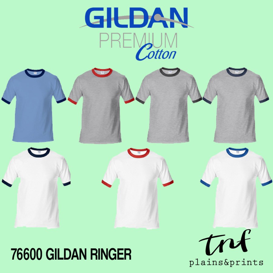 gildan ringer tee