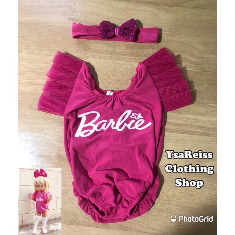 barbie baby onesie