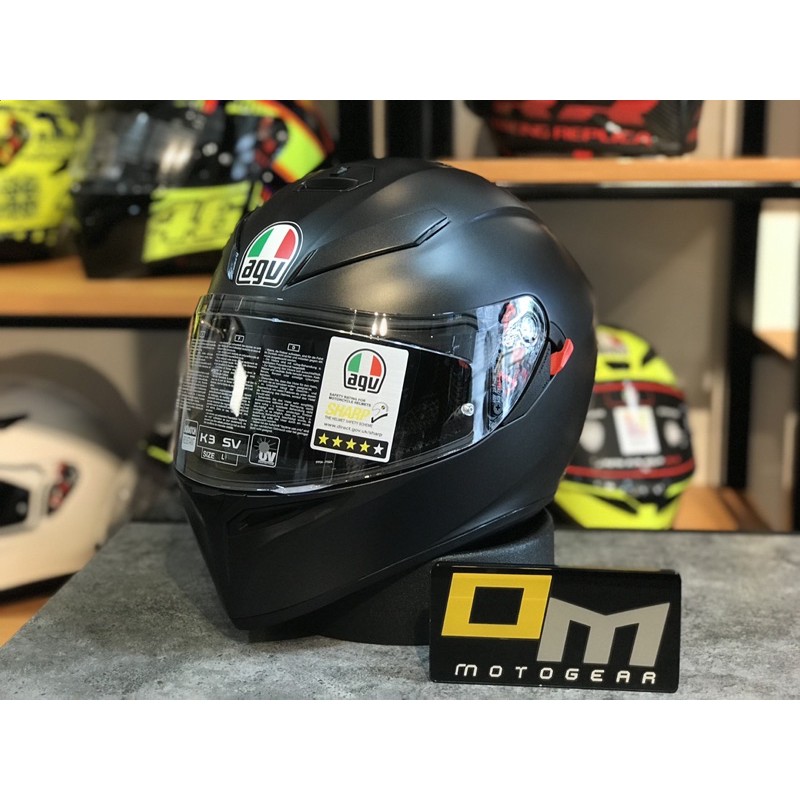 Agv k3 gloss sales black