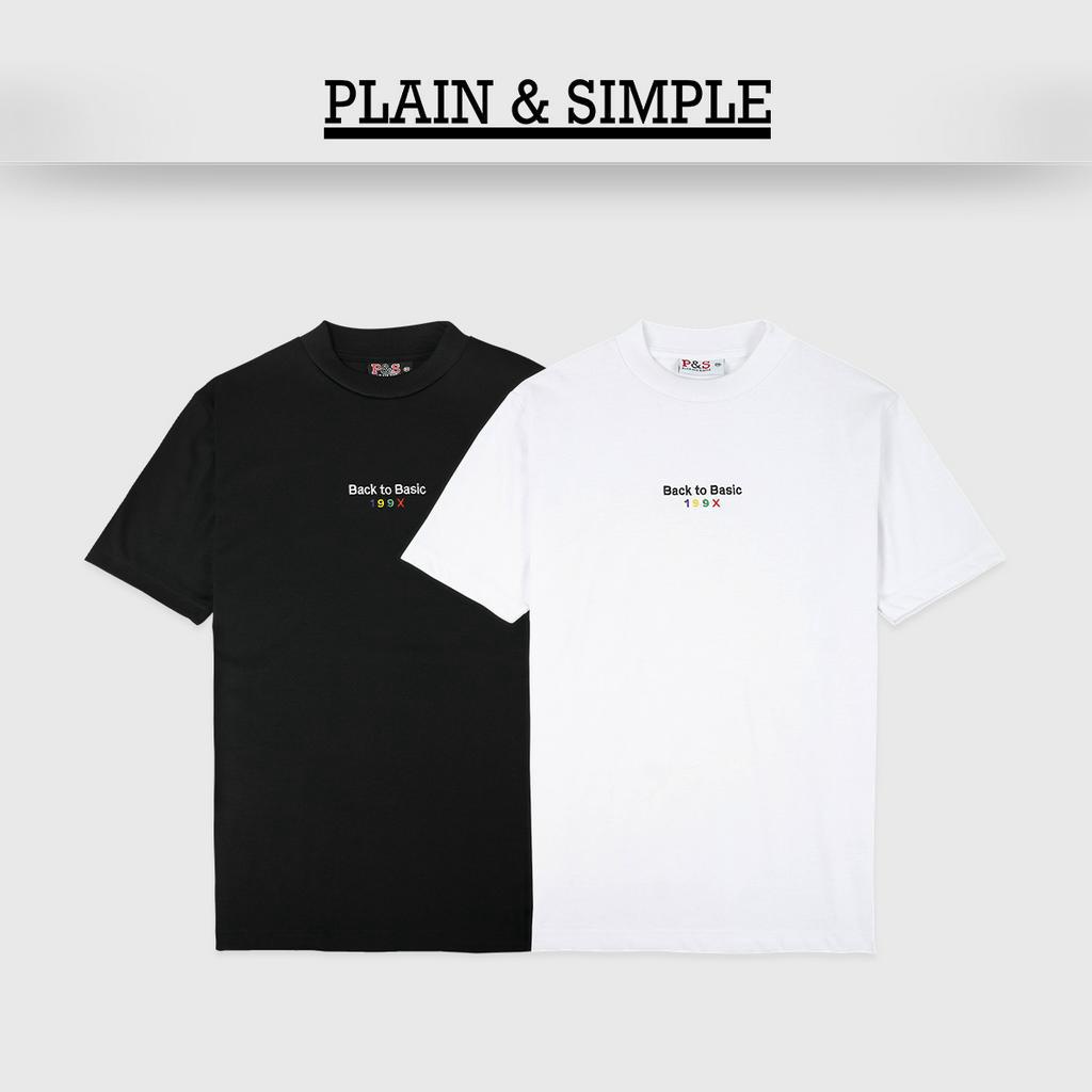 Back to Basic 199X Classic Plain  Simple Crewneck Shirt Shopee  Philippines