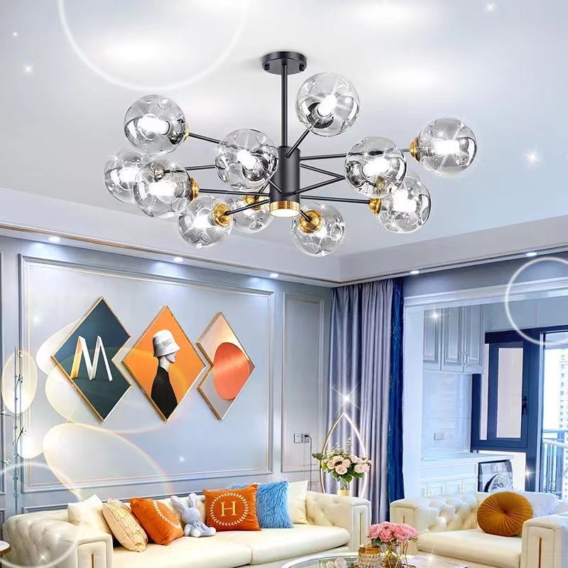 Bright deals modern chandelier