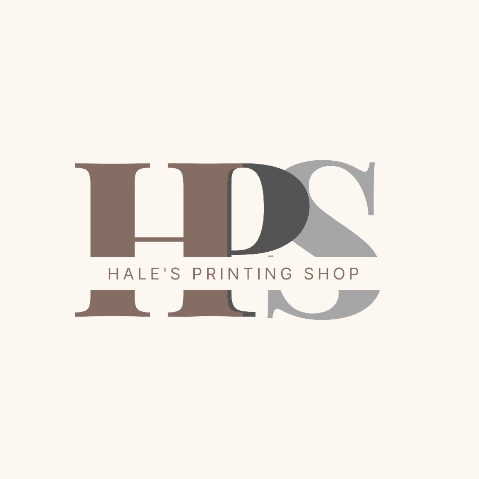 Hale's Printing Shop, Online Shop Shopee Philippines