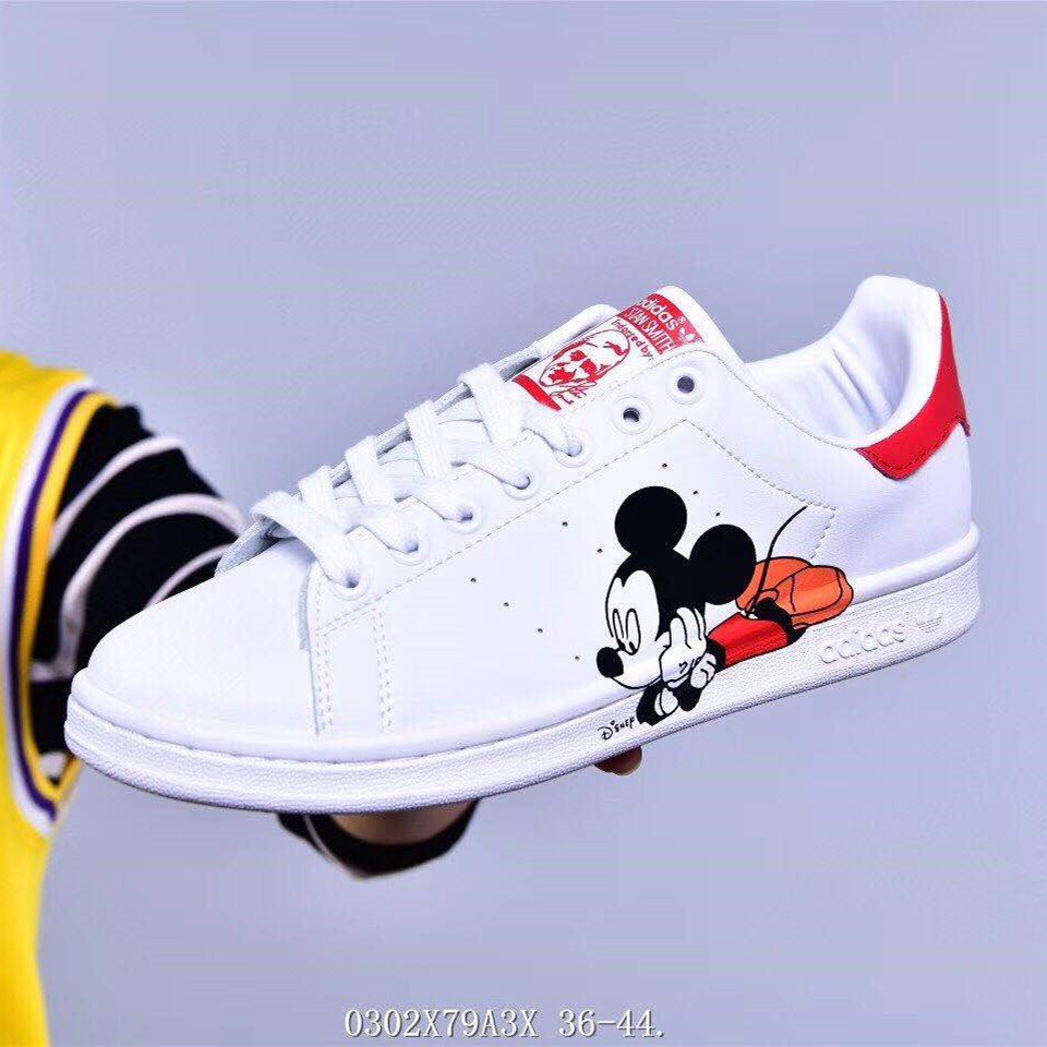 Stan smith mickey mouse sales shoes