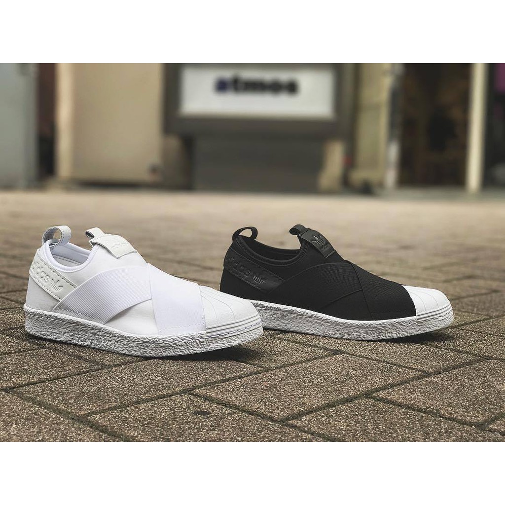 Adidas superstar slip on cheap women shoes