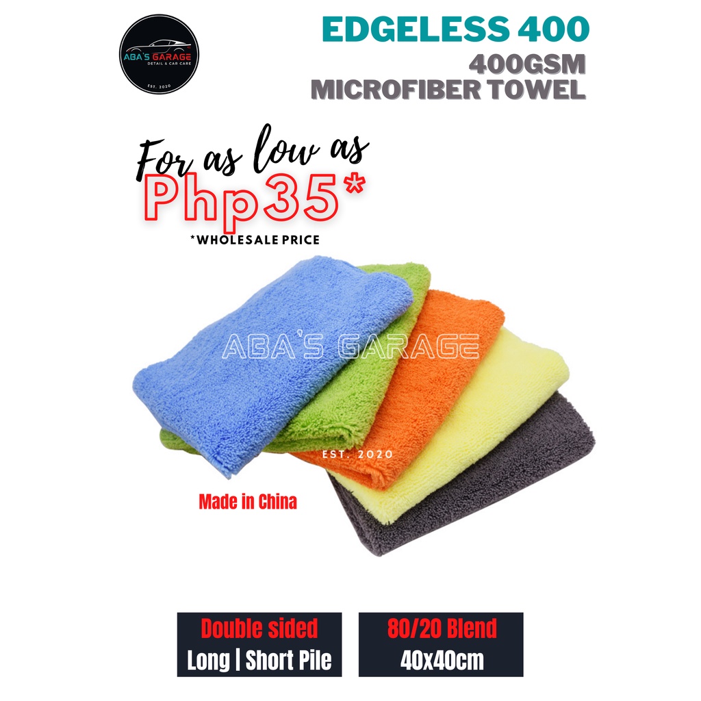 Buy Wholesale China Edgeless Microfiber Twisted Car Wash Towels
