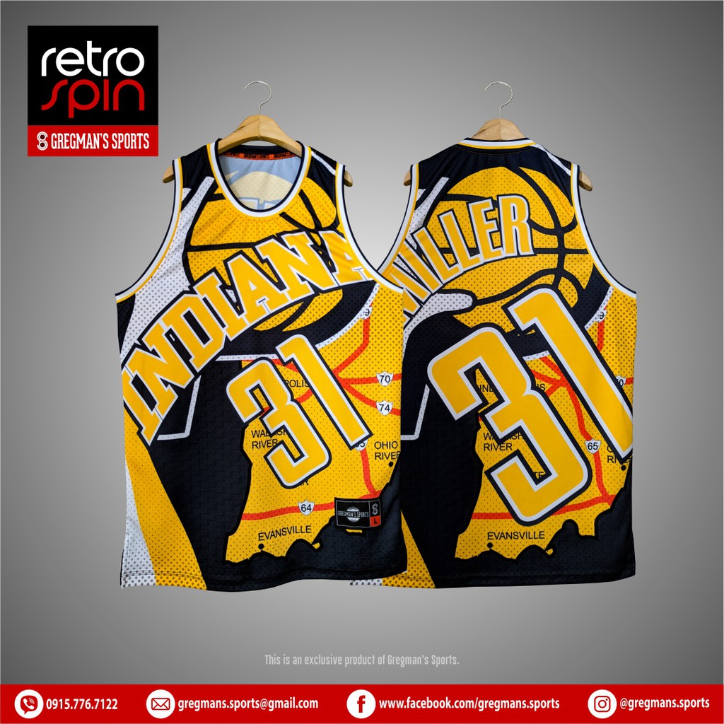 Pacers best sale retro jersey