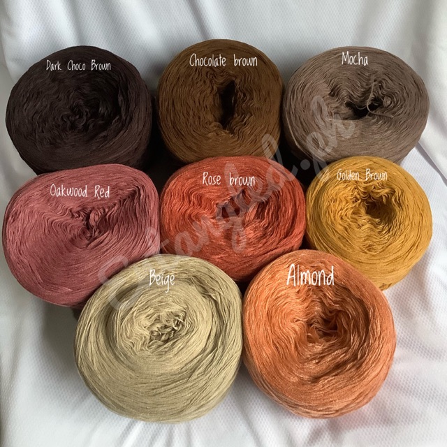 BROWNS: Indophil Acrylic Yarn