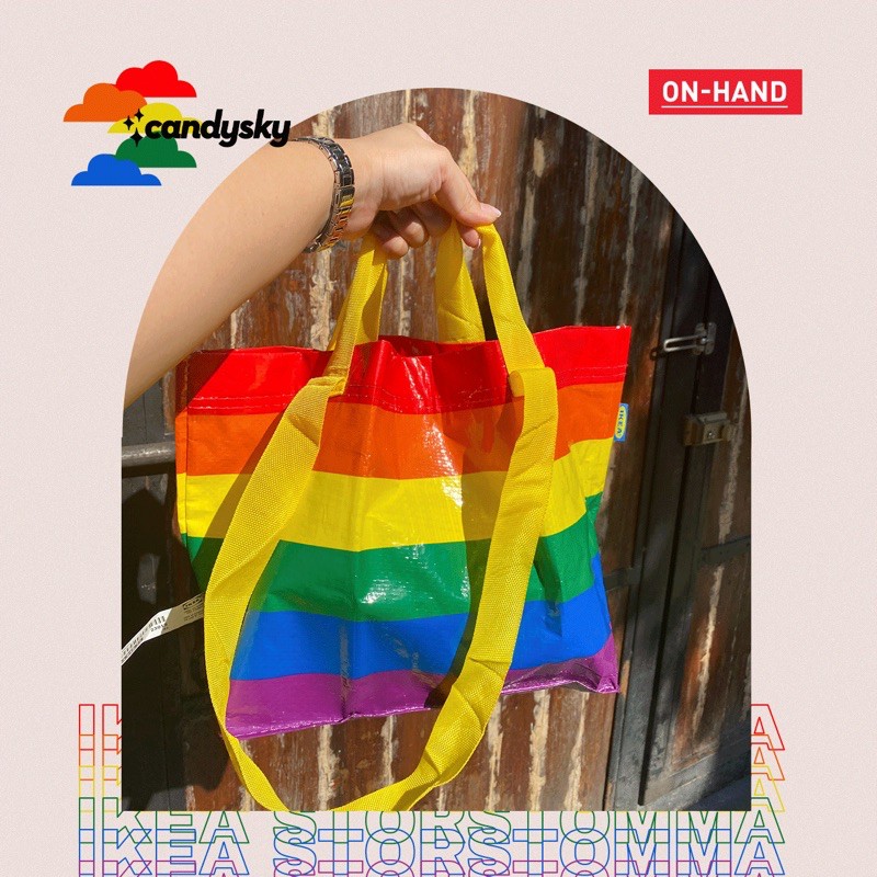 Ikea rainbow bag buy on sale online