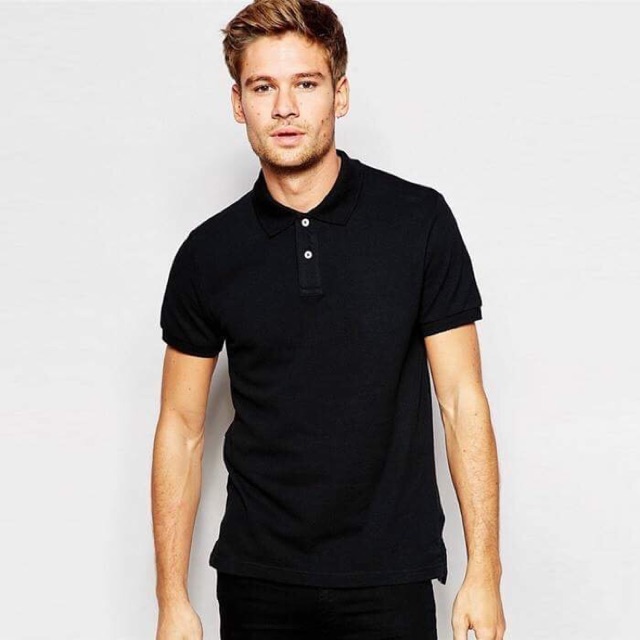 Black Polo Shirt For Men