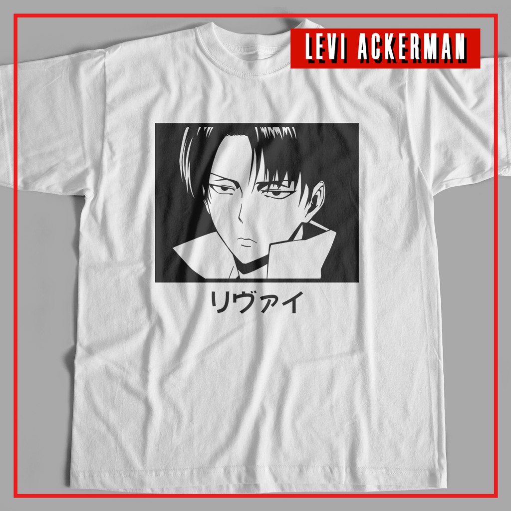 attack on titan levi shirt