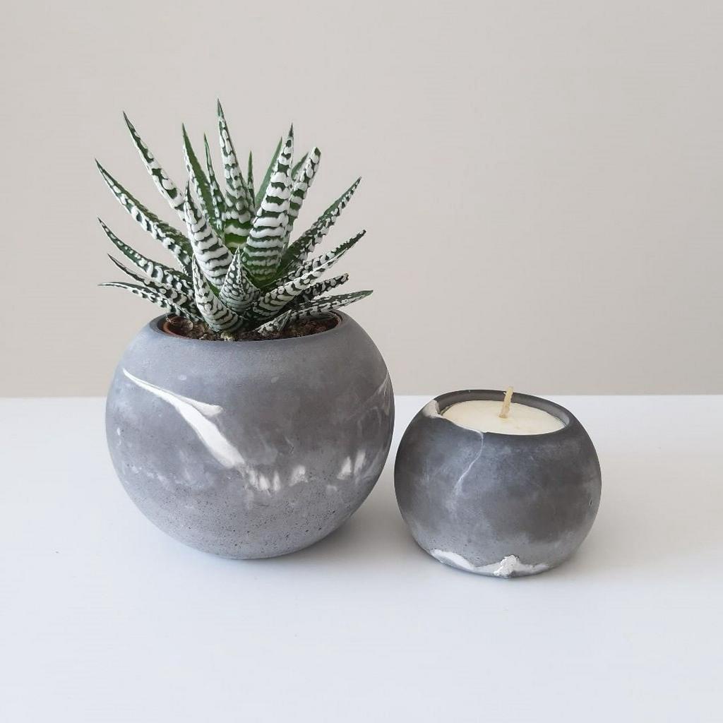 Concrete Vase Pot Silicone Mold