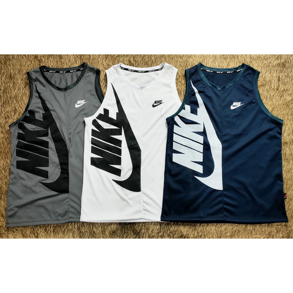 Nike Swoosh Air Cool Sando Quick-drying Basketball Tank Top Loose  Breathable Sleeveless Fitness