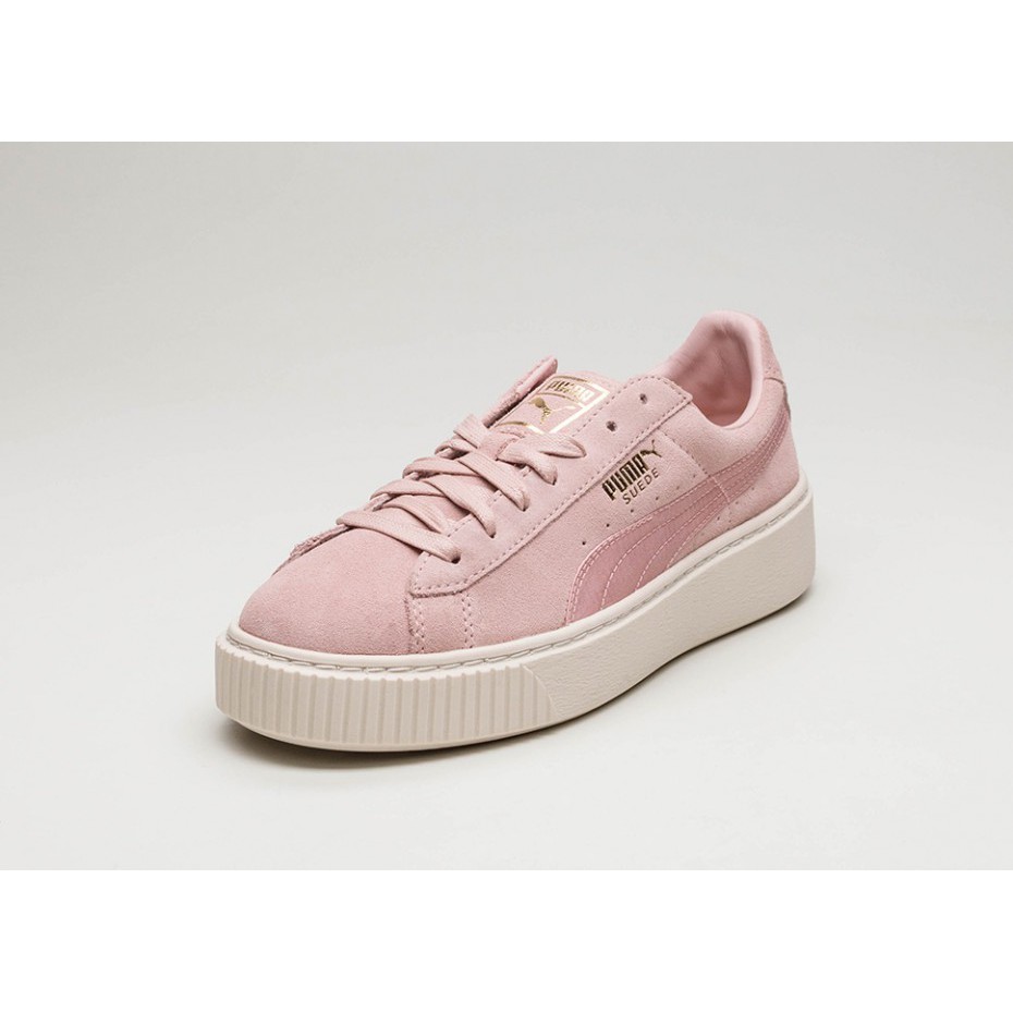 Pink puma store suede platform