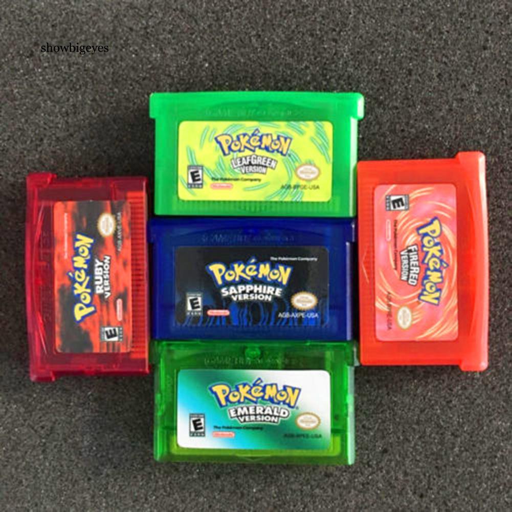 Pokemon gba clearance cartridge