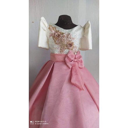 Filipiniana gown for clearance kids