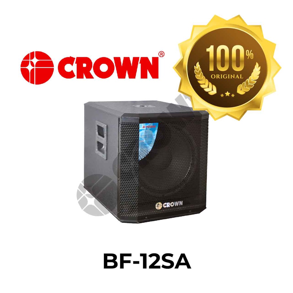 Crown deals subwoofer price