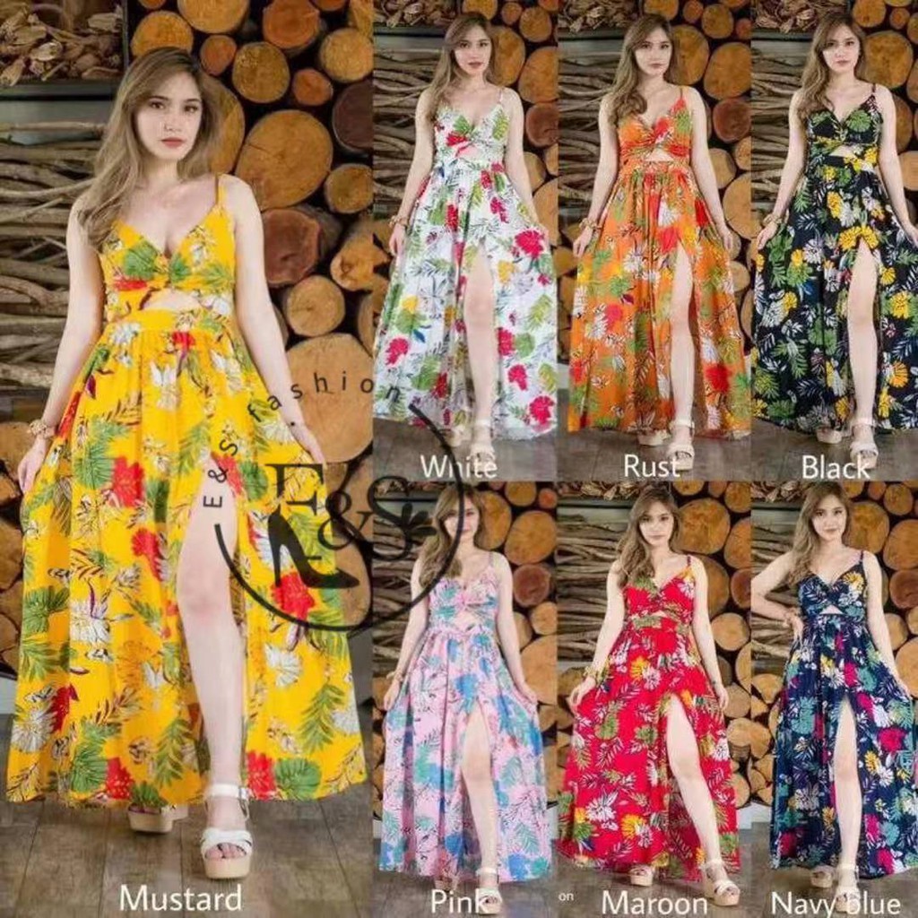 Maxi dress outlet shopee