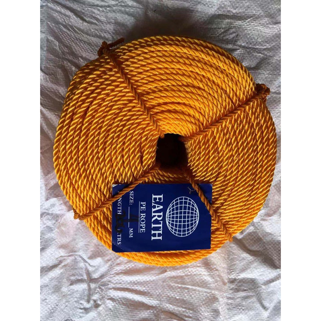 Nylon ROPE #28 14mm. 200 meters use for binding Woods and Trees