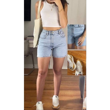 Mom best sale shorts zara