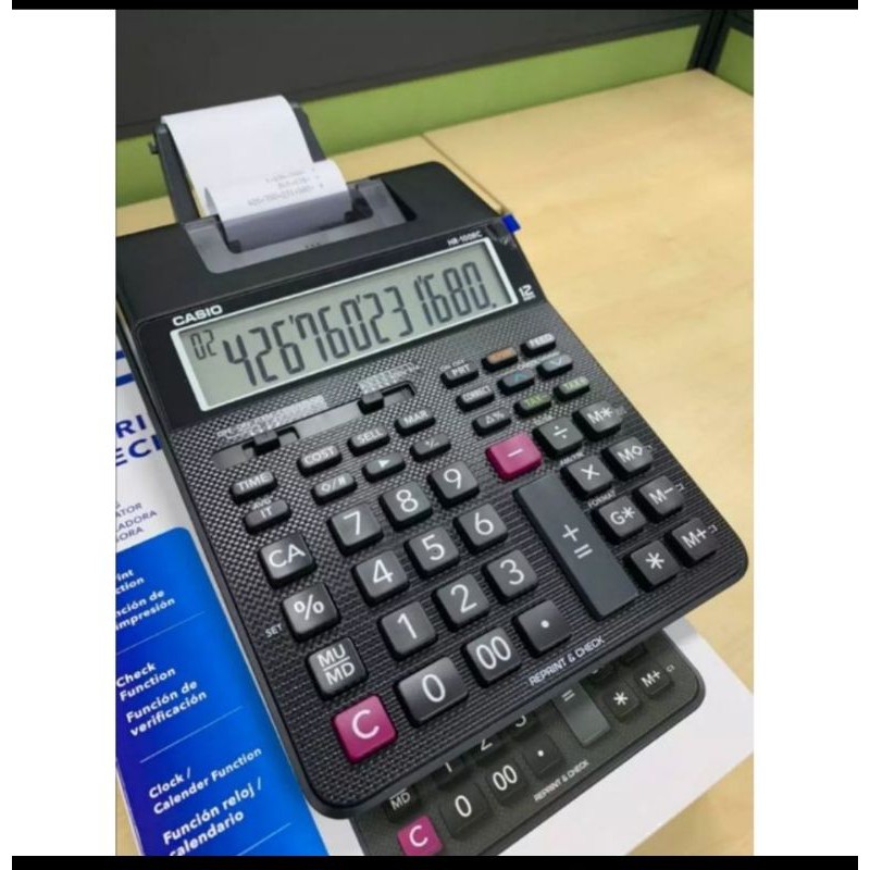 Casio HR100RC Printing Calculator Shopee Philippines