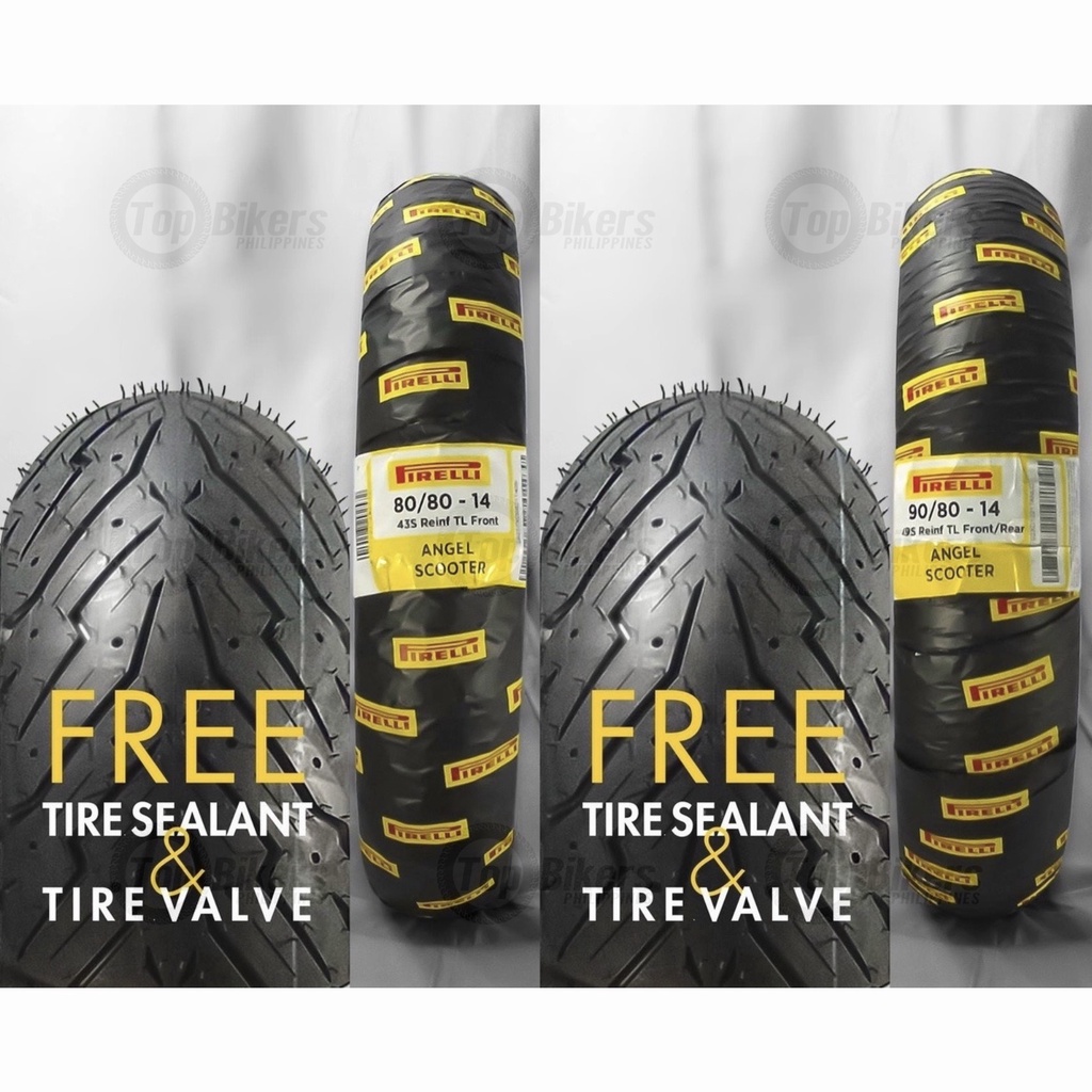 FREE Tire sealant & pito) r8 Tubeless tires size 14 & 13