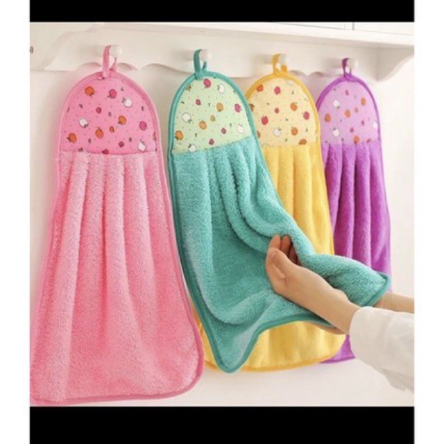 Microfiber Hand Towel Kitchen/Bathroom Soft Hand Towel Ref 1 pcs