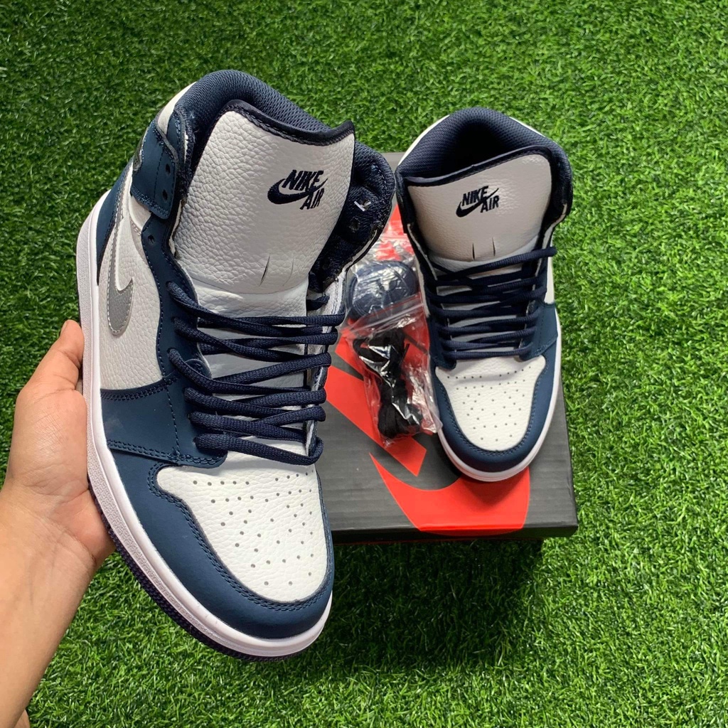 Air jordan 1 retro high clearance midnight navy university blue white