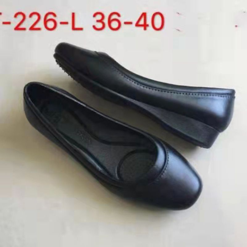 Formal Shoes black Fashion rubber Shoes women girl Flats girl