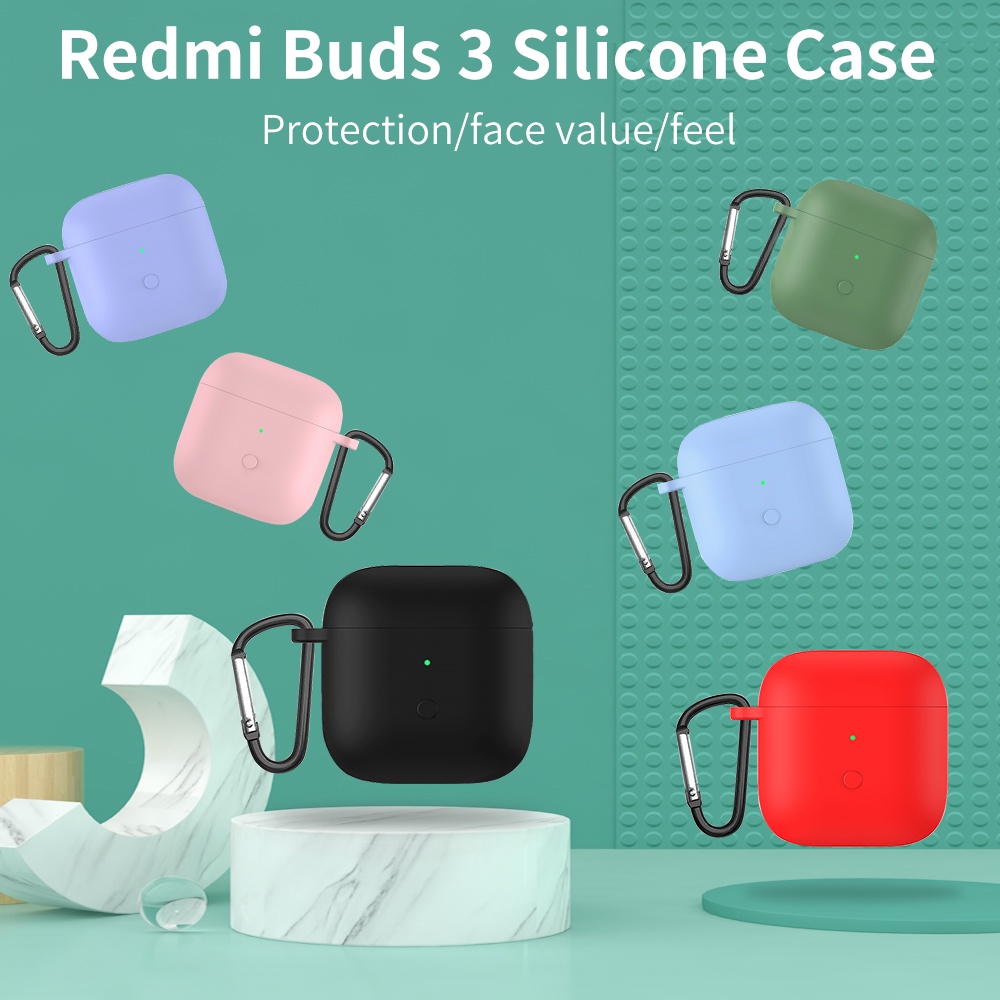 For Xiaomi Redmi Buds 5 Pro Silicone Case Bluetooth Headset Sleeve