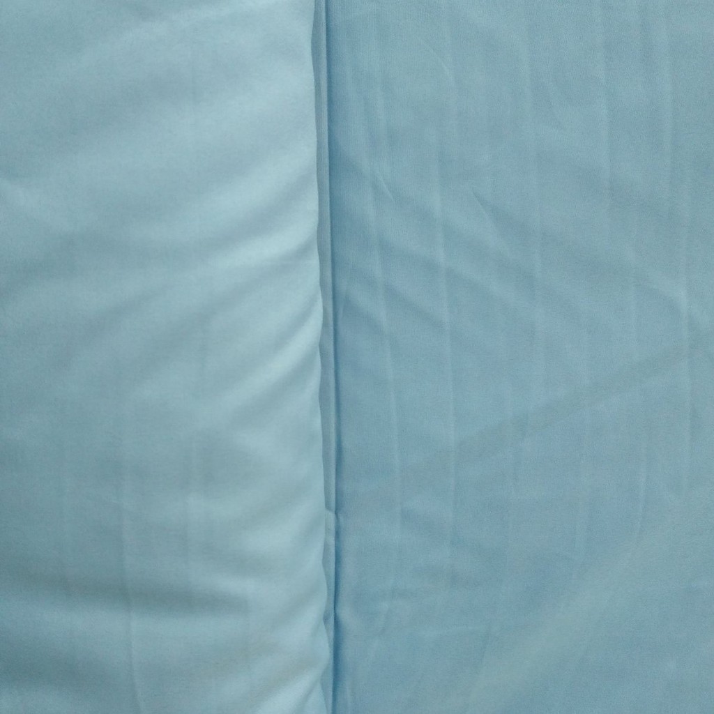 Fabric Hub Premium 90-96” PolyCotton Fabric Plain Powder Blue #AF