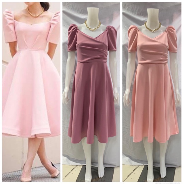 Shopee semi formal outlet dress