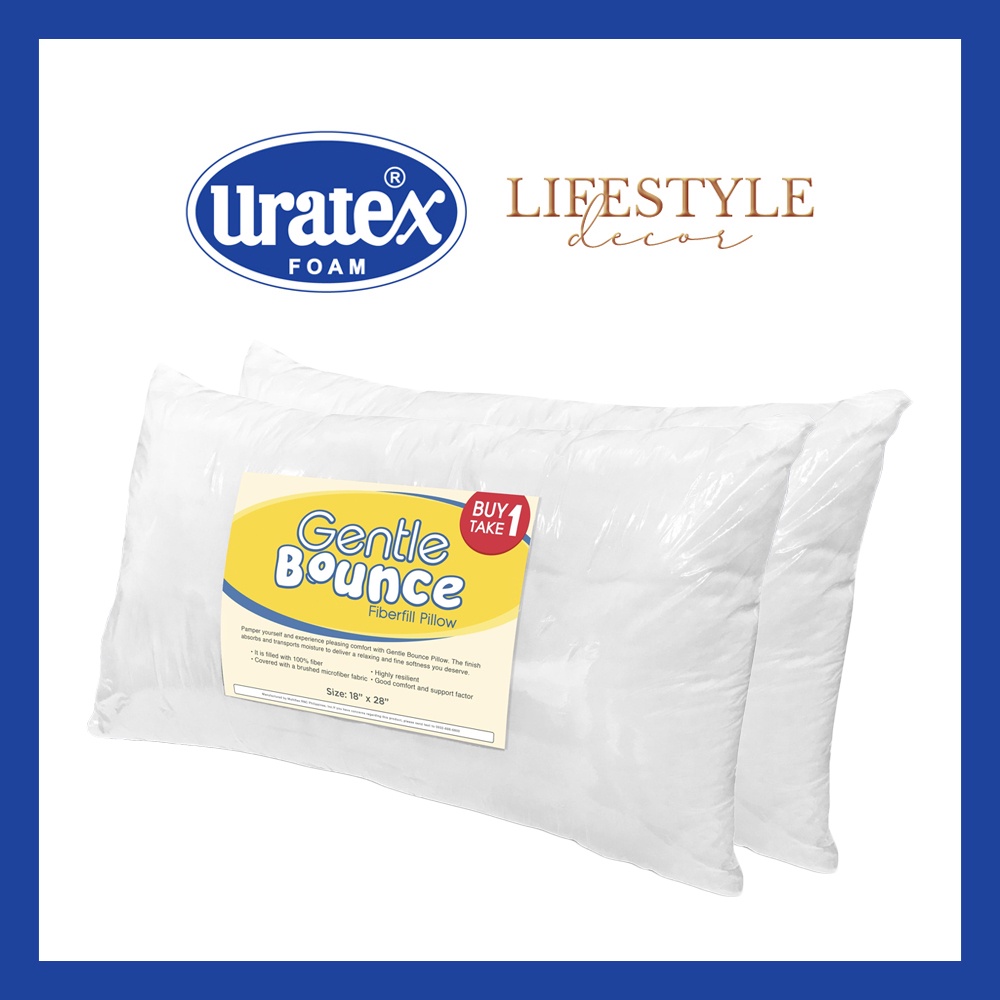 Uratex gentle bounce store pillow